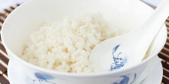 rijstepap om af te vallen