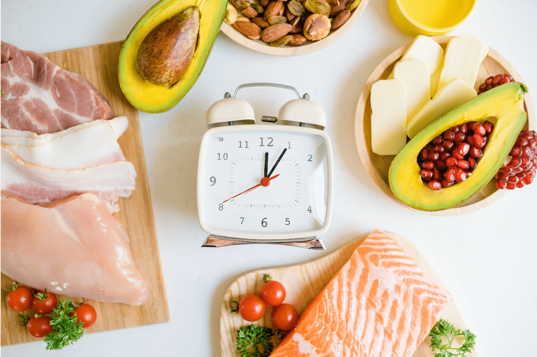 Keto -dieetmenu